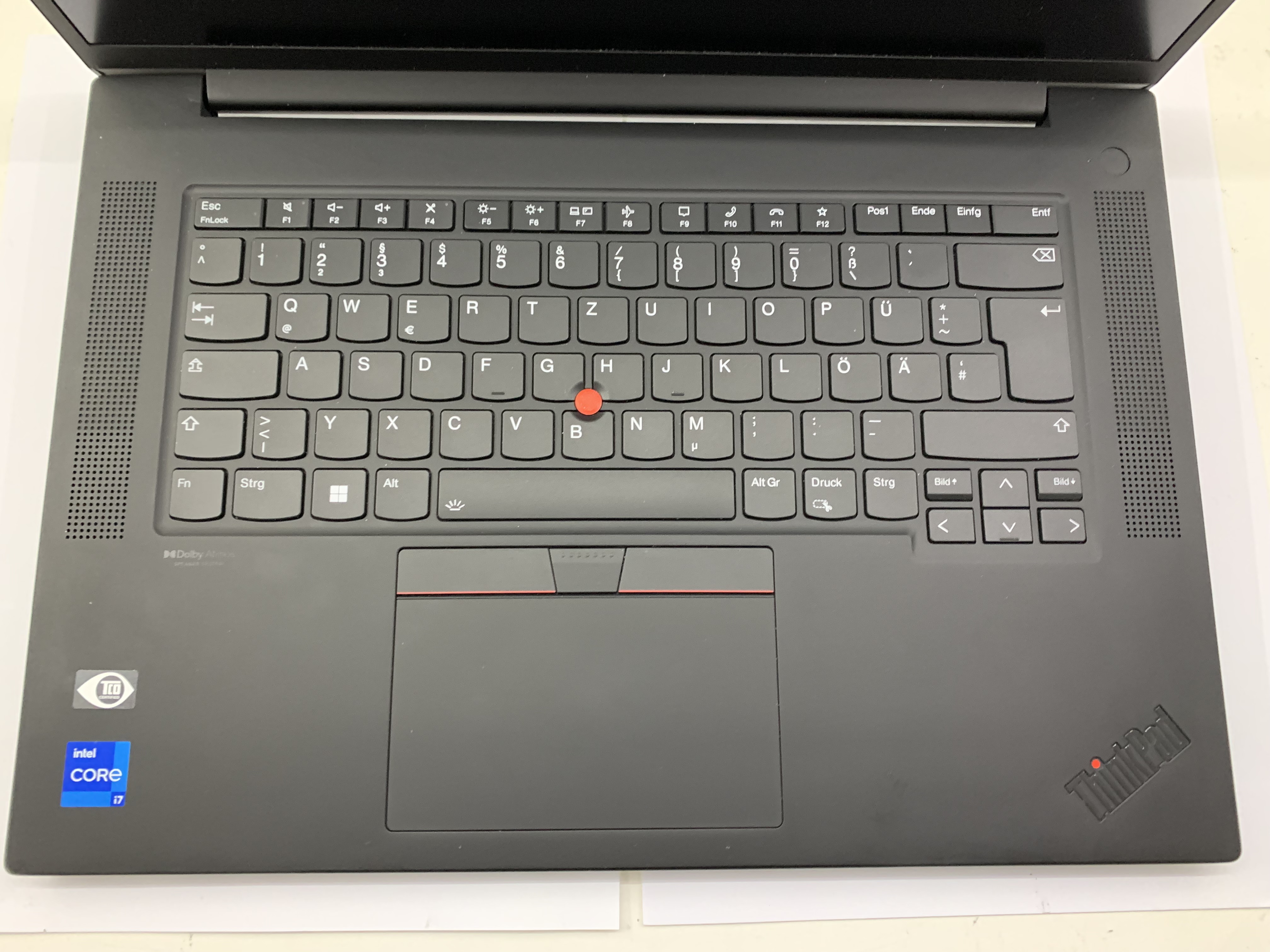 Thinkpad P1 G5 i7-12700H 32GB 512GB M.2 SSD RTX A2000 8GB W11  Biospassword1