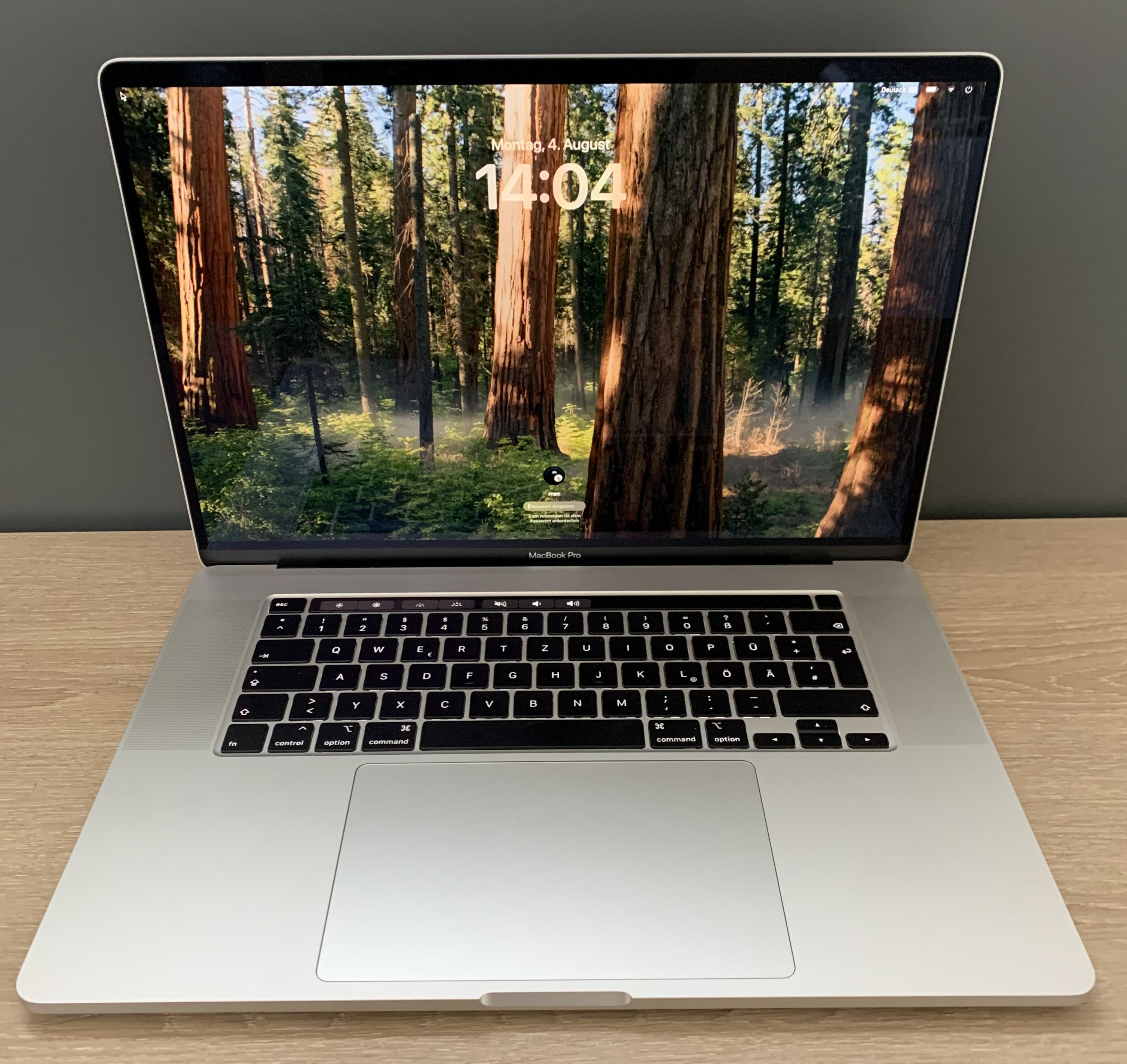MacBook Pro 16" 2019 A2141 i9-9980HK 32GB 512GB NVMe Radeon 5300M macOS B-Ware8  