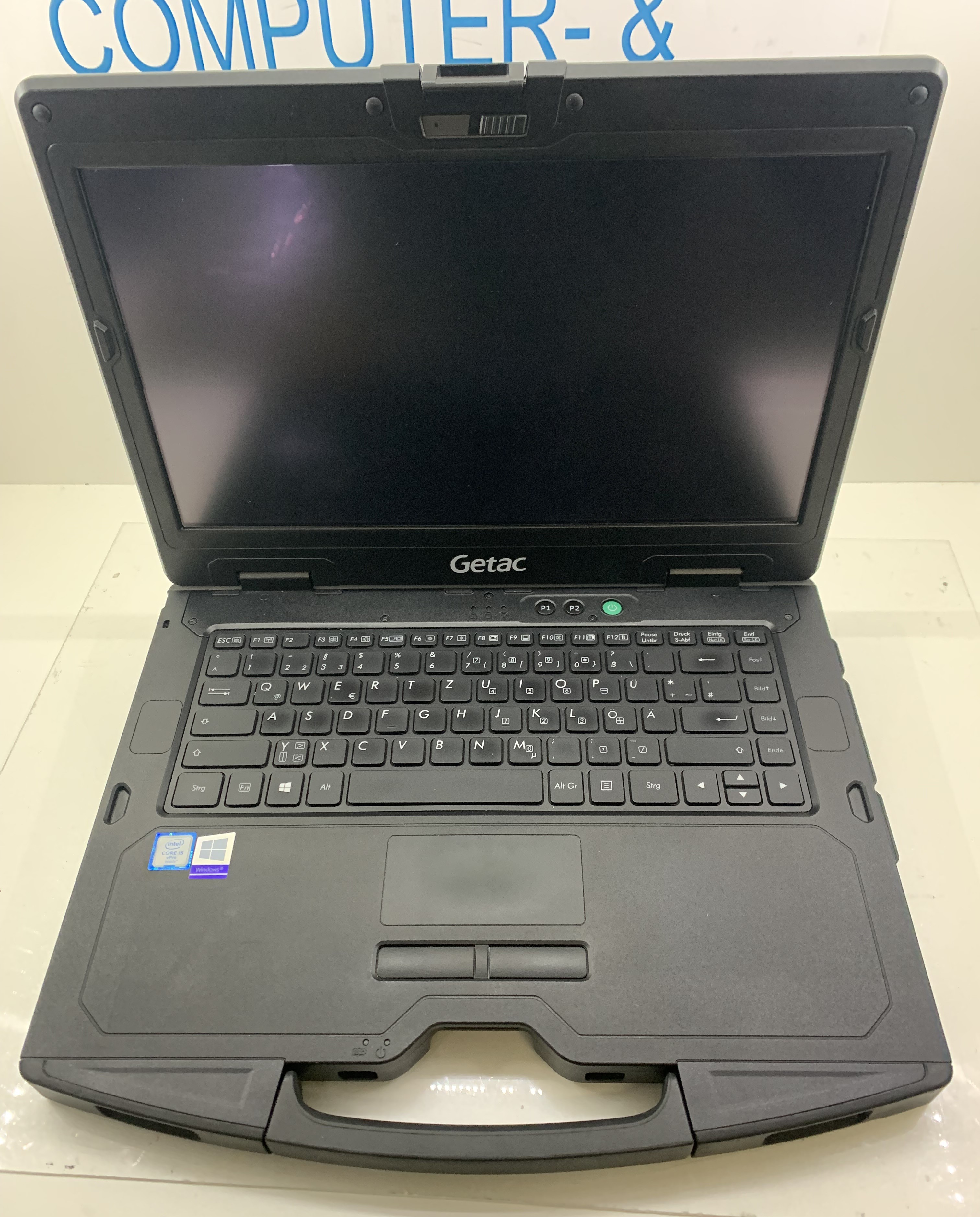 Rugged Getac S410 Notebook i5-6300U 8GB DDR 256GB SSD Intel HD CAM W10 A-Ware9